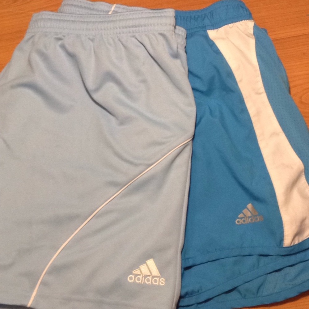2 pack blue basket ball and running shorts